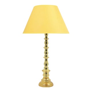 Set of 2 Lamps - Pentreath & Hall Spring Resin LampYellow by Marianna Kennedy For Sale