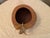 Native American Handmade Native American Style Red Gourd Bowl Embellished For Sale - Image 3 of 6