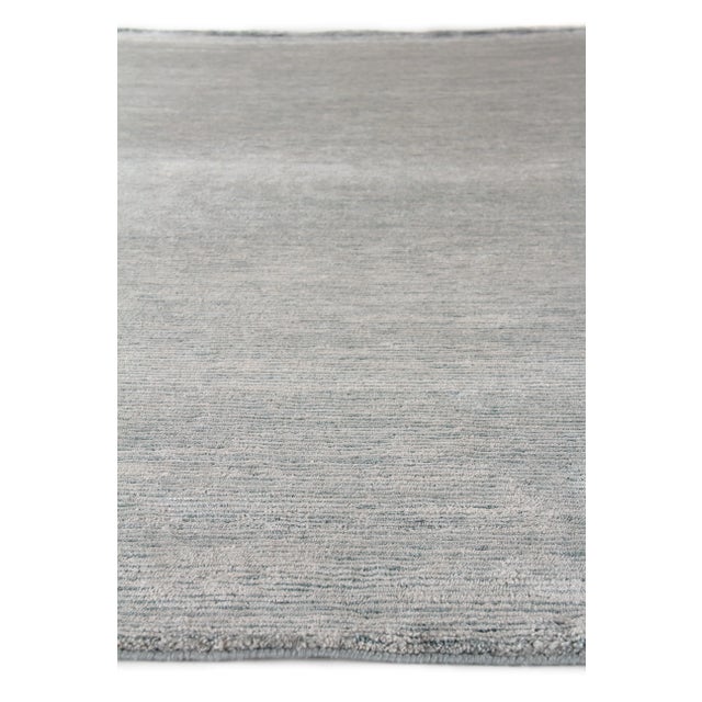 Maxwell Hand-Knotted Bamboo/Silk Rug - 9'x12' For Sale - Image 4 of 7