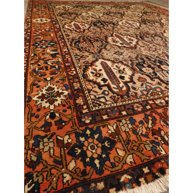 Vintage Persian Bakhtiar Rug For Sale In Los Angeles - Image 6 of 13