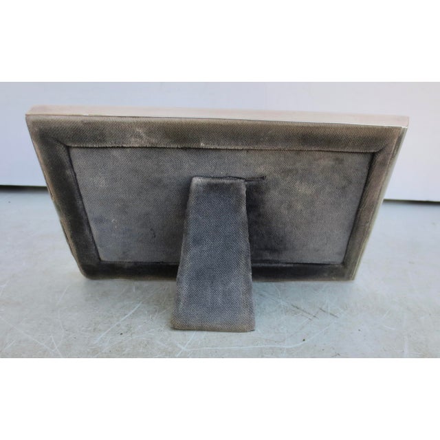 Art Nouveau Sterling Silver Photo Frame Circa 1900 For Sale - Image 3 of 10