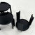 Black Nesting Tables by Giotto Stoppino for Kartell, 1970s, Set of 3 For Sale - Image 10 of 12