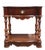Pulaski Furniture Solid Cherry Traditional Victorian Revival 24" Nightstand W. White Granite Top 45141 For Sale