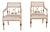 Swedish Empire Style Armchairs, 1920s, Set of 2 For Sale