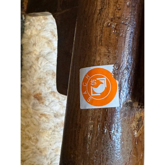 Wood 20th Century Asian Altar Table/Bench Seat For Sale - Image 7 of 12