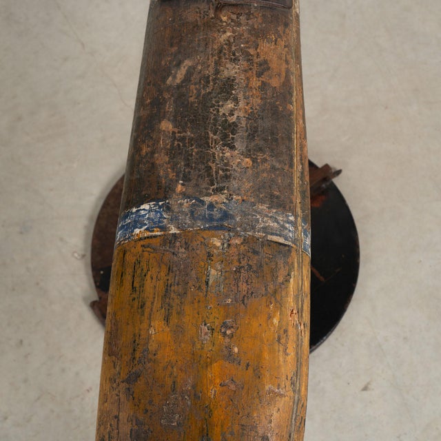 Mid 19th Century Swedish Original Painted Pine Small Carousel Horse For Sale - Image 10 of 14
