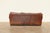 Animal Skin Vintage Restoration Hardware Distressed Brown Leather Three-Seat Sofa | Rh Club Sofa For Sale - Image 7 of 18