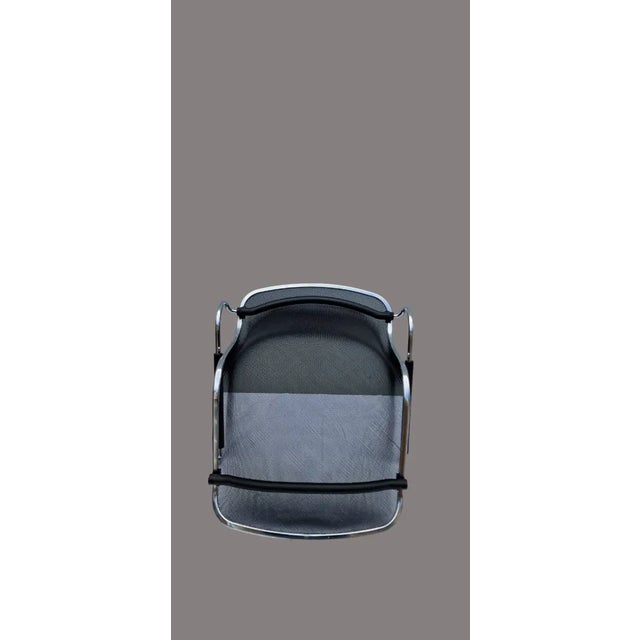 Penelope Armchairs attributed to Charles Pollock for Castelli, 1982, Set of 6 For Sale - Image 3 of 8