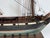 Antique Ship Model of an Armed Brig For Sale - Image 9 of 12