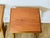 Brown Scandinavian Teak Nesting Tables, 1960s, Set of 3 For Sale - Image 8 of 17