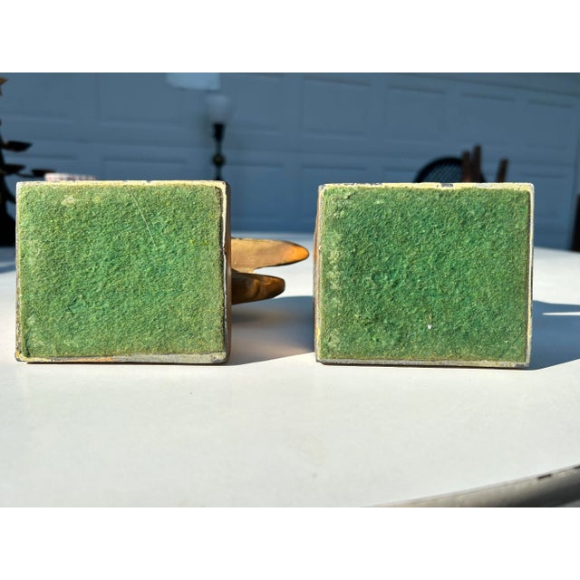 Early 20th Century Nuart Greyhound Bookends- a Pair For Sale In Milwaukee - Image 6 of 9