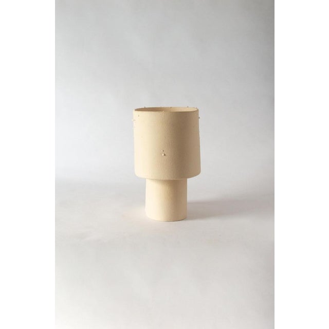 Not Yet Made - Made To Order Small Table Lamp in Stoneware with Drops Effect Glaze by Lucas Huillet For Sale - Image 5 of 18