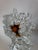 Amber and Clear Ice Glass Vase with Torn Crown Rim by Pertti Santalahti for Humppila, Finland, 1970s For Sale - Image 14 of 15