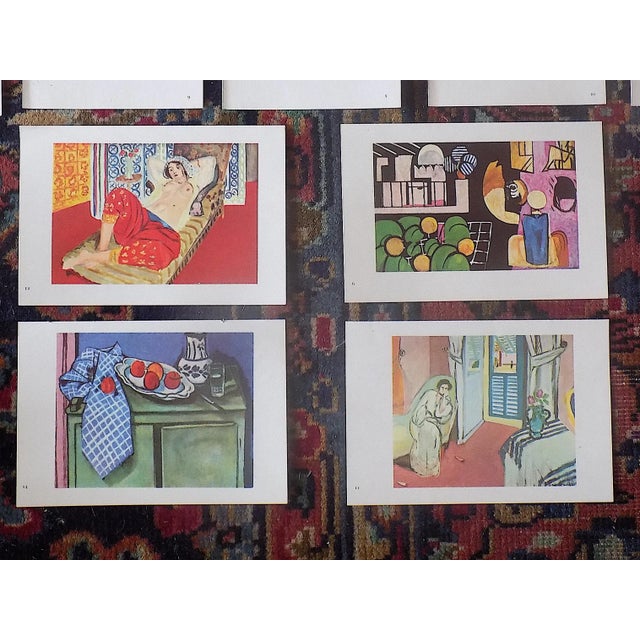 Printmaking Materials Vintage Diminutive Henri Matisse Modernist Lithographs - Set of 14 For Sale - Image 7 of 9