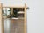 Glass Bleached Bamboo Midcentury Mirror with Natural Finish and Coastal Style For Sale - Image 7 of 12
