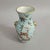 Antique Chinese Qing Turquoise Porcelain Dragon Vase With Lion Mask Ring Handles For Sale - Image 10 of 11