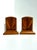 Vintage Art Deco Wooden Bookends with Sunburst Inlays, Germany, 1930s, Set of 2 For Sale - Image 15 of 16