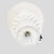 Vintage Pine Cone Shaped White Ceramic Table Lamps, 1960s, Set of 2 For Sale - Image 9 of 15