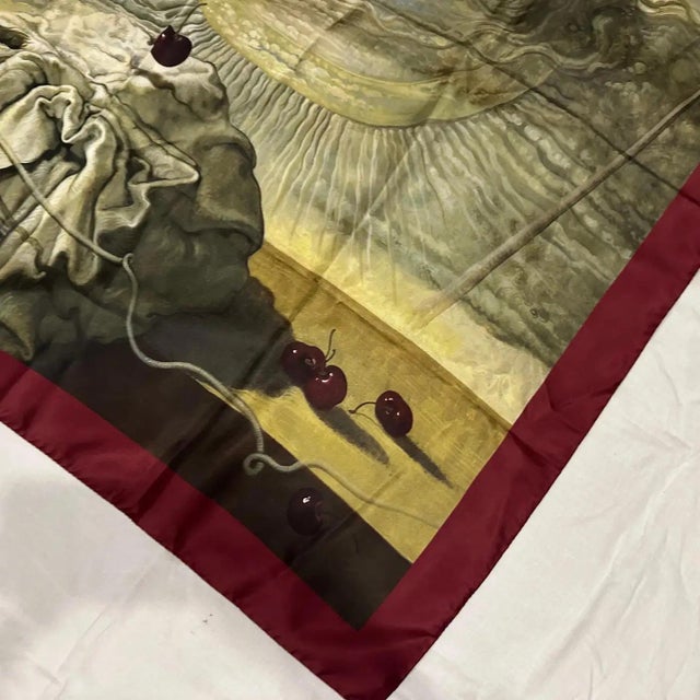 A 21st Century Neoclassical Style Italian Silk Scarves by Yana Movchan For Sale - Image 9 of 12
