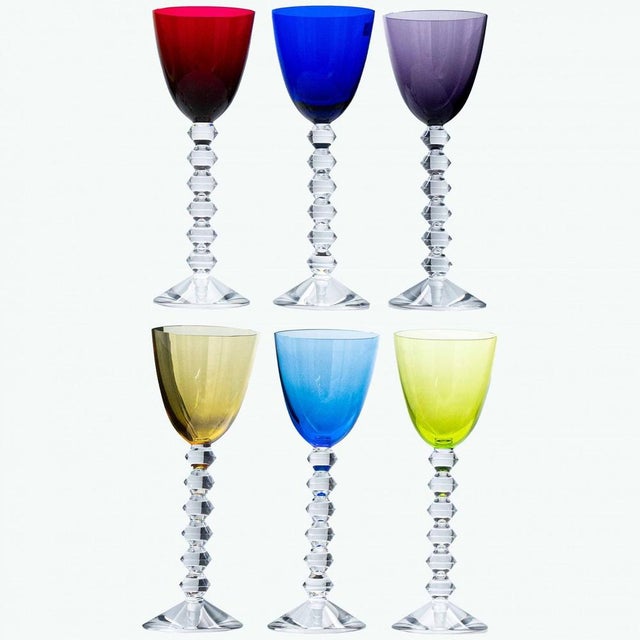 Crystal Glasses from Baccarat, France, 1960s, Set of 19 For Sale - Image 17 of 18
