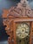 Antique New Haven "Maine Line" 8-Day Striking Stenciled Glass & Wood Case Mantel Clock For Sale - Image 17 of 18