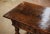 Wood Mid-18th Century Spanish Louis XIII Carved Walnut Library Console Table Desk For Sale - Image 7 of 13