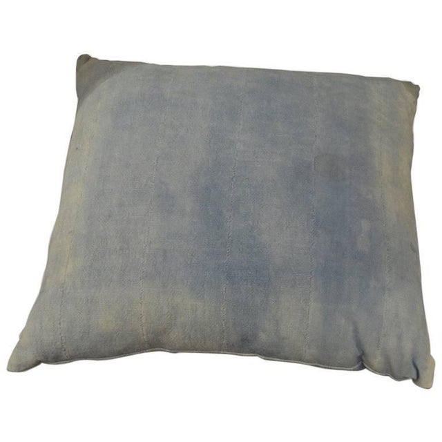 Beautiful 19th century indigo textiles from Africa, made into fabulous pillows. Antique textile on both sides with...