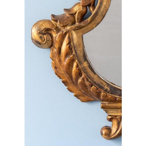 Italian Gilt Gesso Mirror, Late 19th Century For Sale - Image 3 of 7