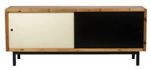 Sideboard in Pitch Pine by Ate van Apeldoorn, 1970s