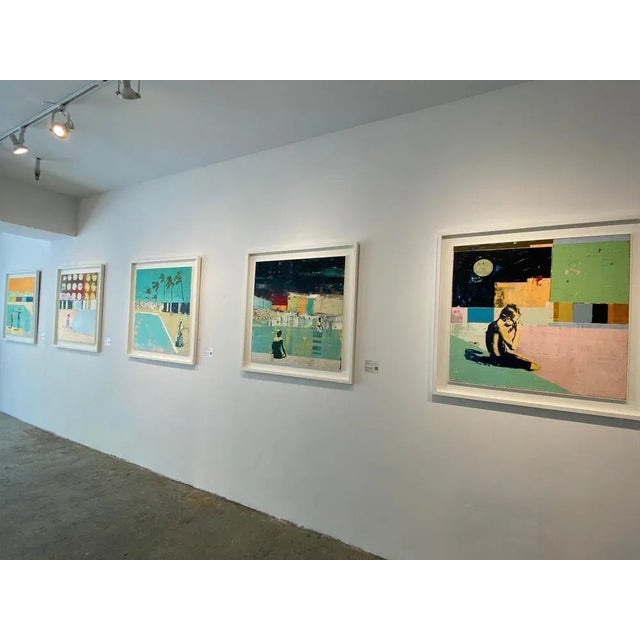 Dan Parry-Jones, Night Swimmer with Goggles, 2025, Mixed Media For Sale - Image 6 of 18