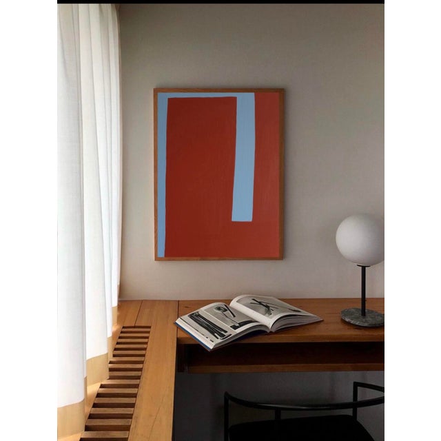 Bodasca, Quiet Line Abstract, 2026, Acrylic on Canvas For Sale - Image 4 of 9
