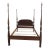 Queen Size Poster Bed Carved James Sterling Cherry For Sale