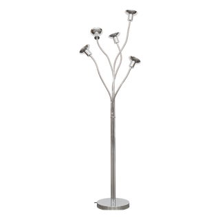 Vintage Industrial Floor Lamp by Pierre Folie, 1970s For Sale