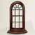 A mid-20th century American showroom sample, this little window is a perfect miniature of an arched bow-front single-hung...