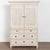 Gustavian (Swedish) Early 19th Century Swedish Gustavian White Painted Cabinet For Sale - Image 3 of 18
