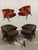 Pair of 1960's Lounge Chairs in the Style of Karpen of California For Sale - Image 11 of 11