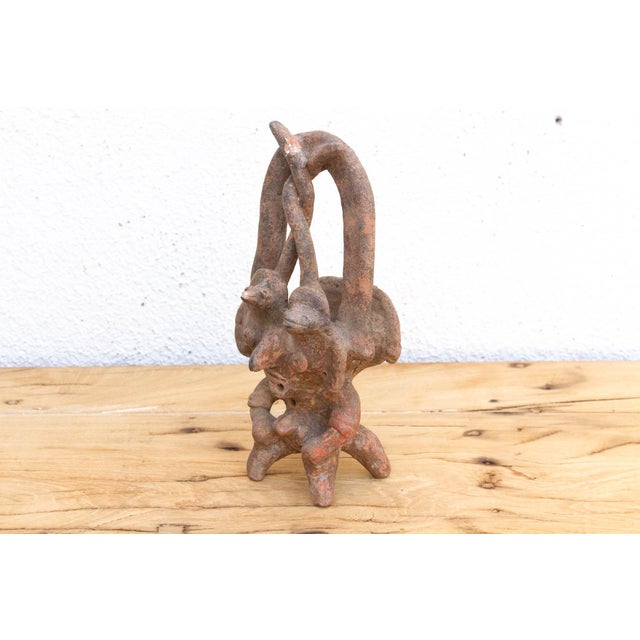 Antique Nok Double Sided Terracotta Figure For Sale In Los Angeles - Image 6 of 7