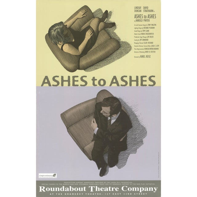 Ashes to Ashes by Scott McKowen, Unsigned 1996 Offset Lithograph.22 x 14 inches