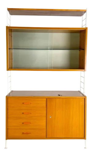 Mid-Century Ladder Wall Shelf from Veb Stralsund