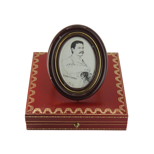 Victorian Photo Frame with Red Box from Cartier, Set of 2 For Sale - Image 6 of 18
