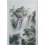 Chinese Hand Painted Mountain & Waterfall Scenery Hanging Scroll / Decor For Sale - Image 4 of 5