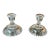 Vintage Imperial Candlewick Candle Holder Set For Sale