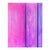 Jewel toned abstract by contemporary artist Tommy Taylor. The work features a close up of a door rendered in pink and...