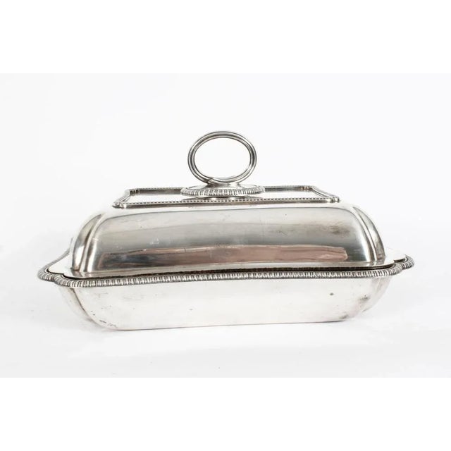 Antique Silver-Plated Entree Dishes from Elkington, 19th Century, Set of 2 For Sale - Image 6 of 16