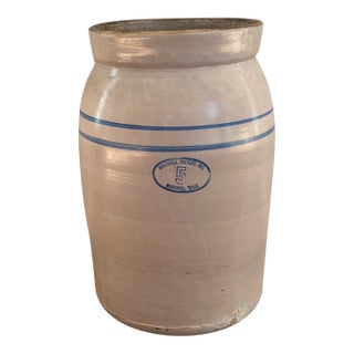 Mid 20th Century Marshall Pottery Crock For Sale