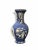 Asian Style Blue and White Vase For Sale - Image 4 of 4