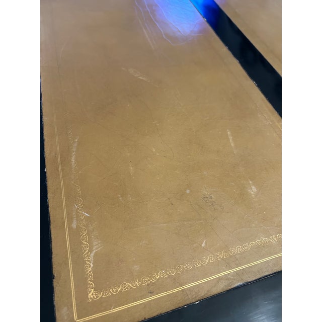 Late 20th Century Vintage Drexel Heritage Grand Palais 67" Executive Desk – French Provincial Louis XV Style For Sale - Image 5 of 17