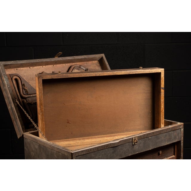 Early 20th Century Tool Chest With Tools For Sale - Image 9 of 13