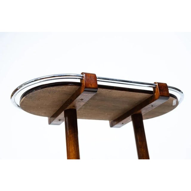 Art Deco Chrome Bar Cart For Sale - Image 6 of 14