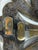French Antique Rolling Expandable Brass Silverplate Trivet by Au Bon Marché Paris, Late 19th C. For Sale In West Palm - Image 6 of 12